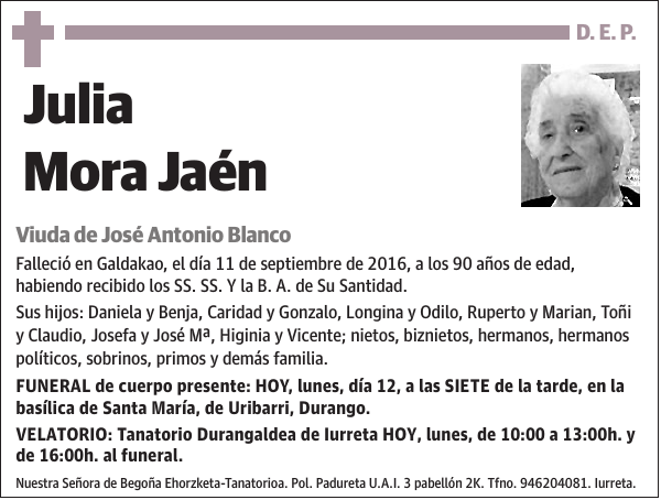 Julia Mora Jaén