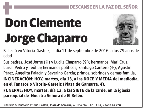 Clemente Jorge Chaparro