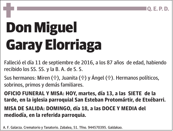 Miguel Garay Elorriaga