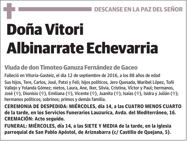 Vitori Albinarrate Echevarria