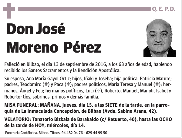 José Moreno Pérez