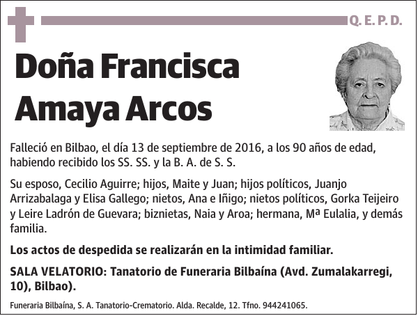 Francisca Amaya Arcos