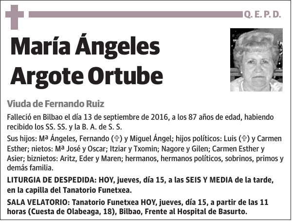 María Ángeles Argote Ortube