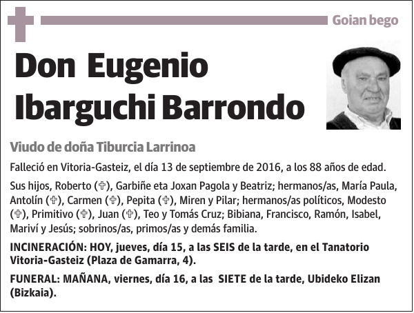 Eugenio Ibarguchi Barrondo