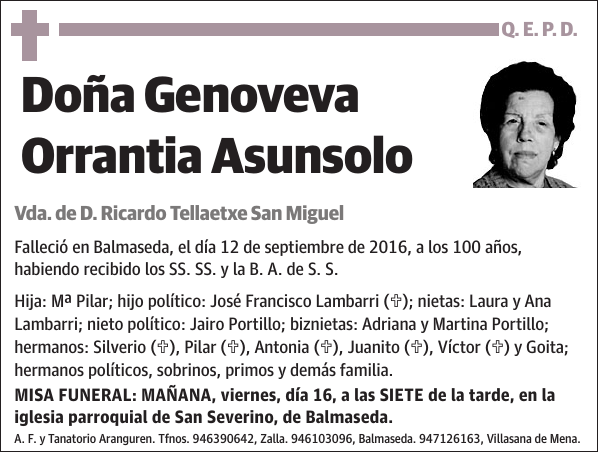 Genoveva Orrantia Asunsolo