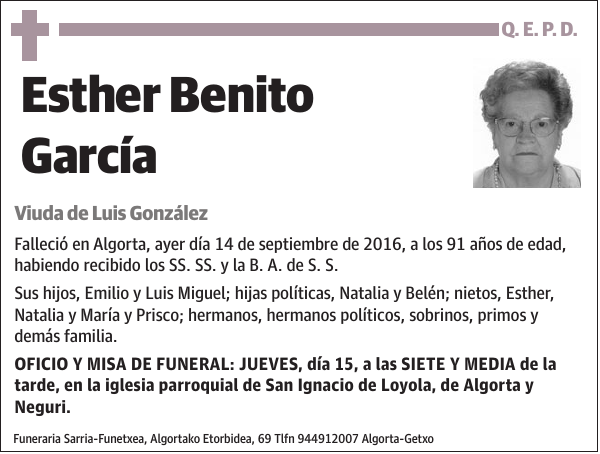 Esther Benito García