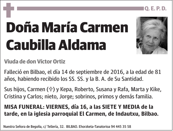 María Carmen Caubilla Aldama