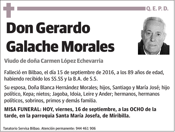 Gerardo Galache Morales