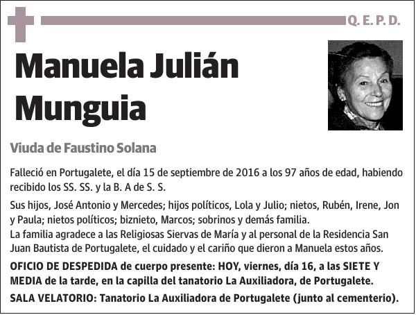 Manuela Julián Munguia