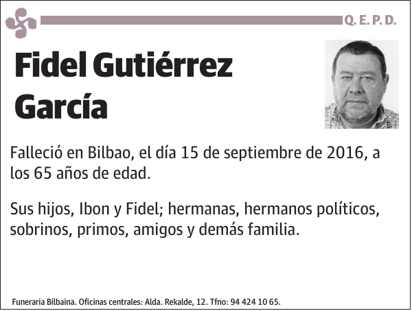 Fidel Gutiérrez García