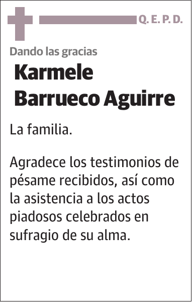 Karmele Barrueco Aguirre