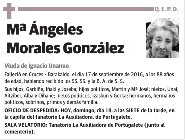 Mª Ángeles Morales González