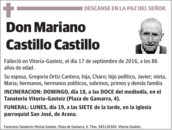 Mariano Castillo Castillo