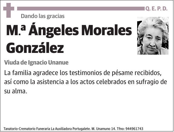 Maria Ángeles Morales González