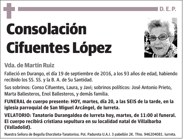 Consolación Cifuentes López