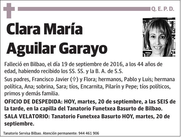 Clara María Aguilar Garayo