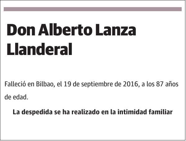 Alberto Lanza Llanderal