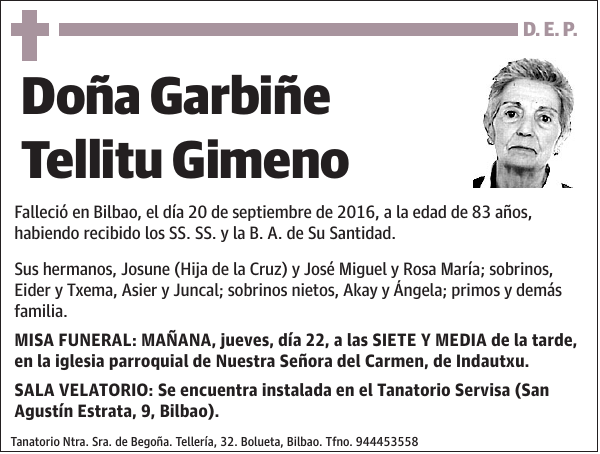 Garbiñe Tellitu Gimeno