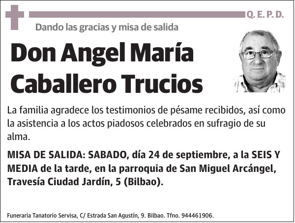 Angel María Caballero Trucios