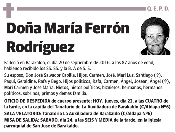 María Ferrón Rodríguez