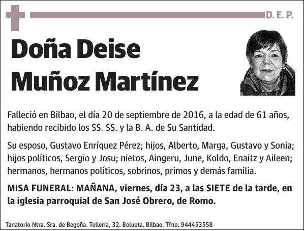 Deise Muñoz Martínez