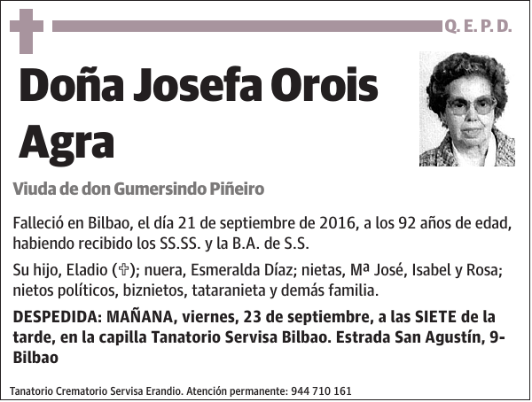 Josefa Orois Agra