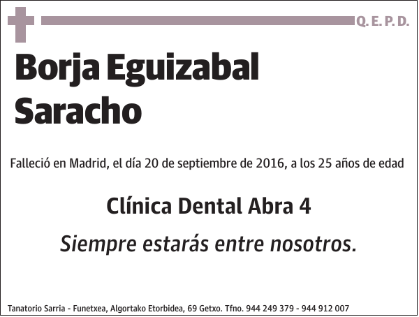 Borja Eguizabal Saracho