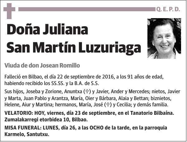 Juliana San Martín Luzuriaga