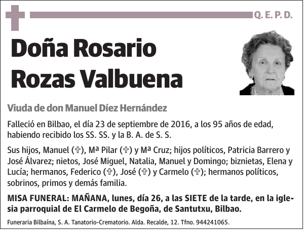 Rosario Rozas Valbuena