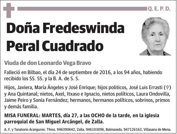 Fredeswinda Peral Cuadrado