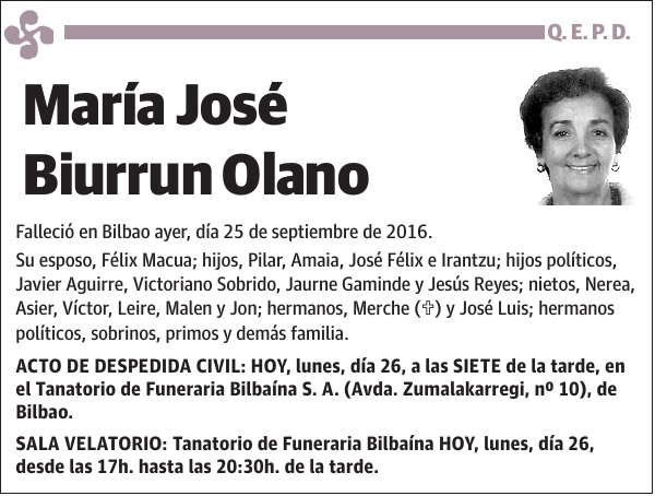 María José Biurrun Olano