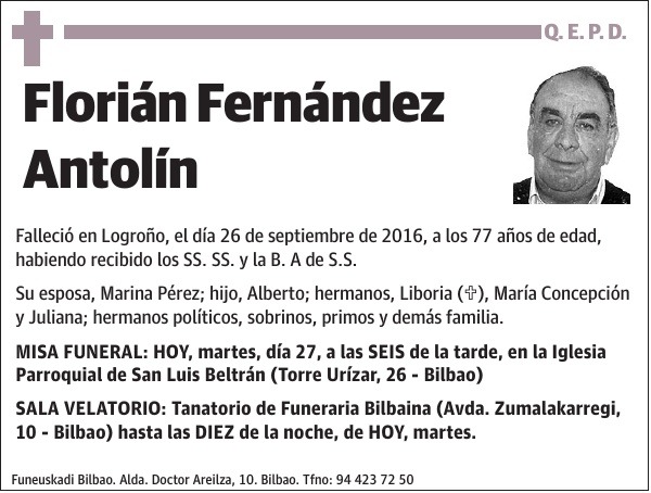 Florián Fernández Antolín