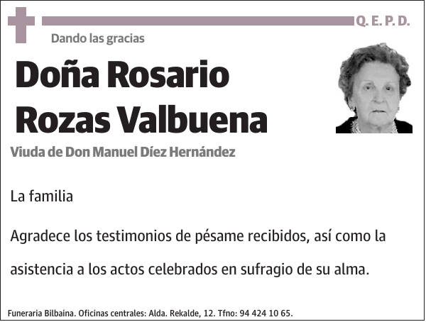 Rosario Rozas Valbuena