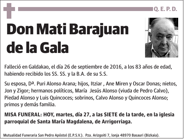 Mati Barajuan de la Gala