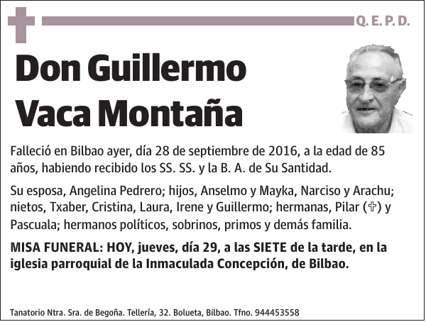 Guillermo Vaca Montaña