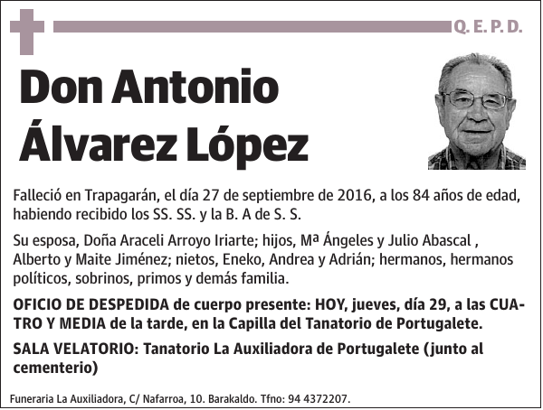 Antonio Álvarez López