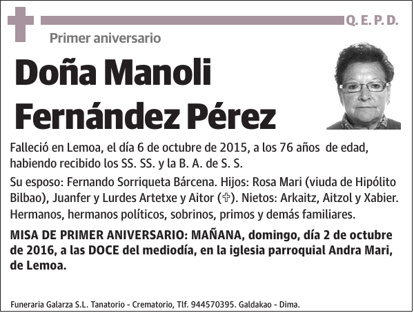 Manoli Fernández Pérez