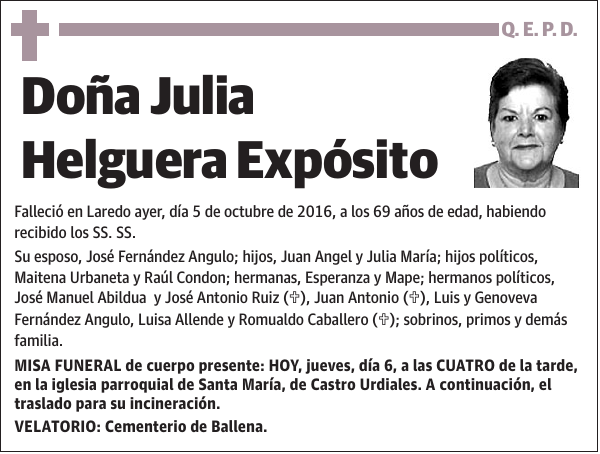 Julia Helguera Expósito