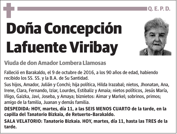 Concepción Lafuente Viribay