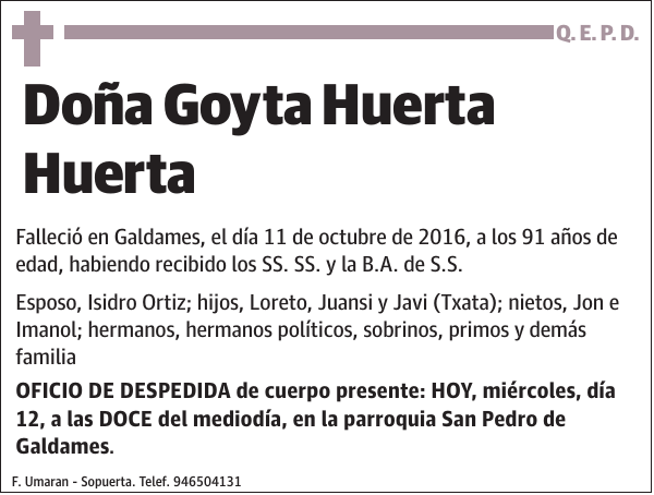 Goyta Huerta Huerta