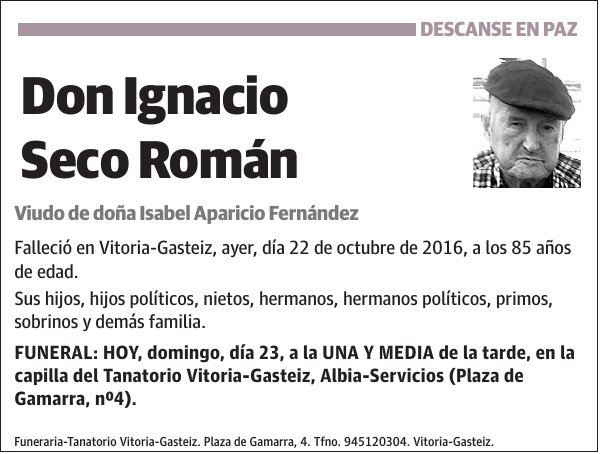 Ignacio Seco Román