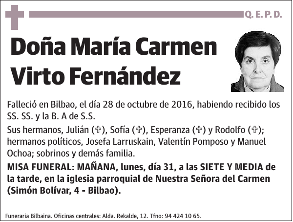 María Carmen Virto Fernández