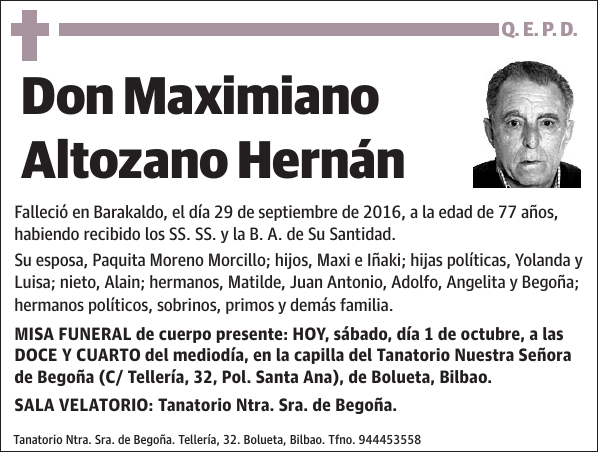 Maximiano Altozano Hernán