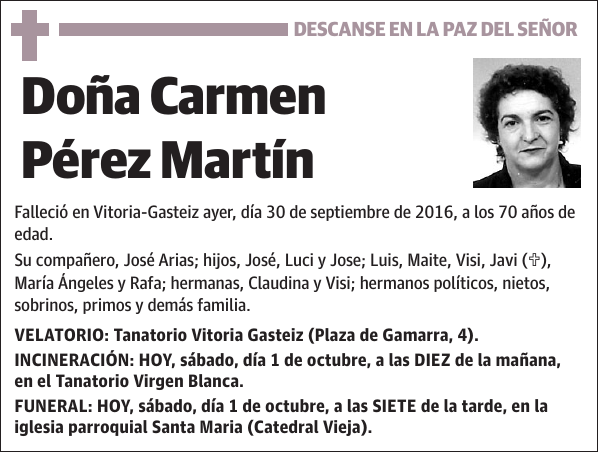 Carmen Pérez Martín