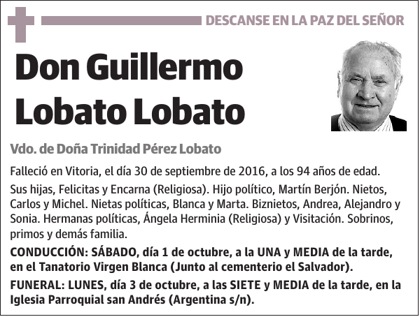 Guillermo Lobato Lobato