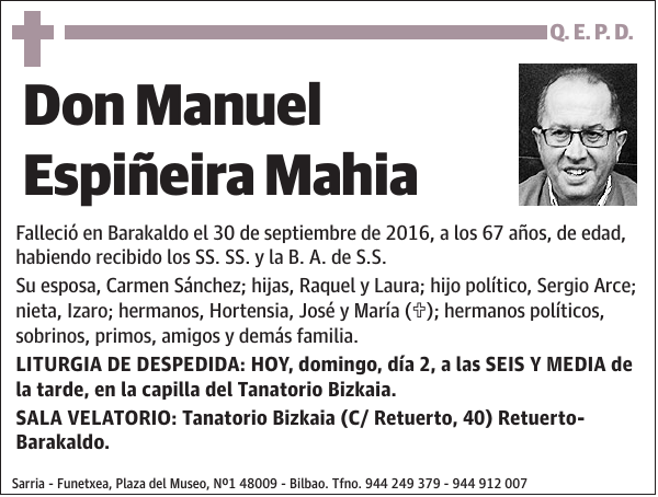 Manuel Espiñeira Mahia