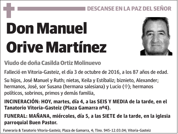 Manuel Orive Martínez