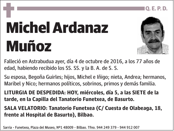 Michel Ardanaz Muñoz