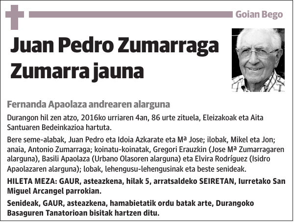 Juan Pedro Zumarraga Zumarra