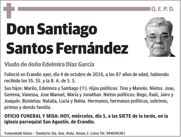 Santiago Santos Fernández